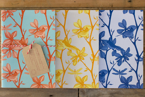 The English Garden, A5 Notebook Set