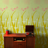 Lime yellow Dragonfly Wallpaper