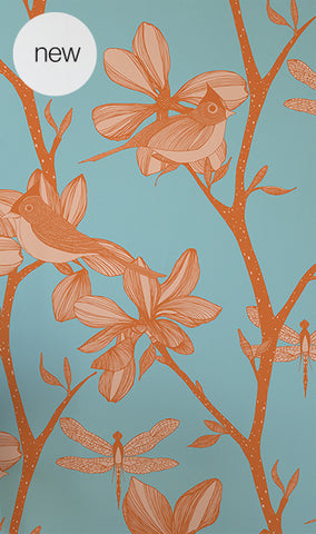 The English Garden, Wallpaper