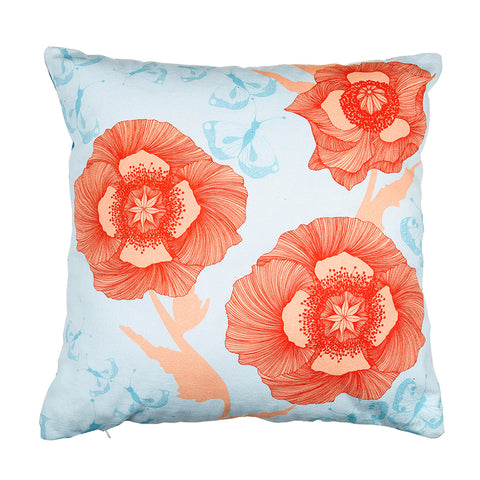 Poppy Flower, Cushion